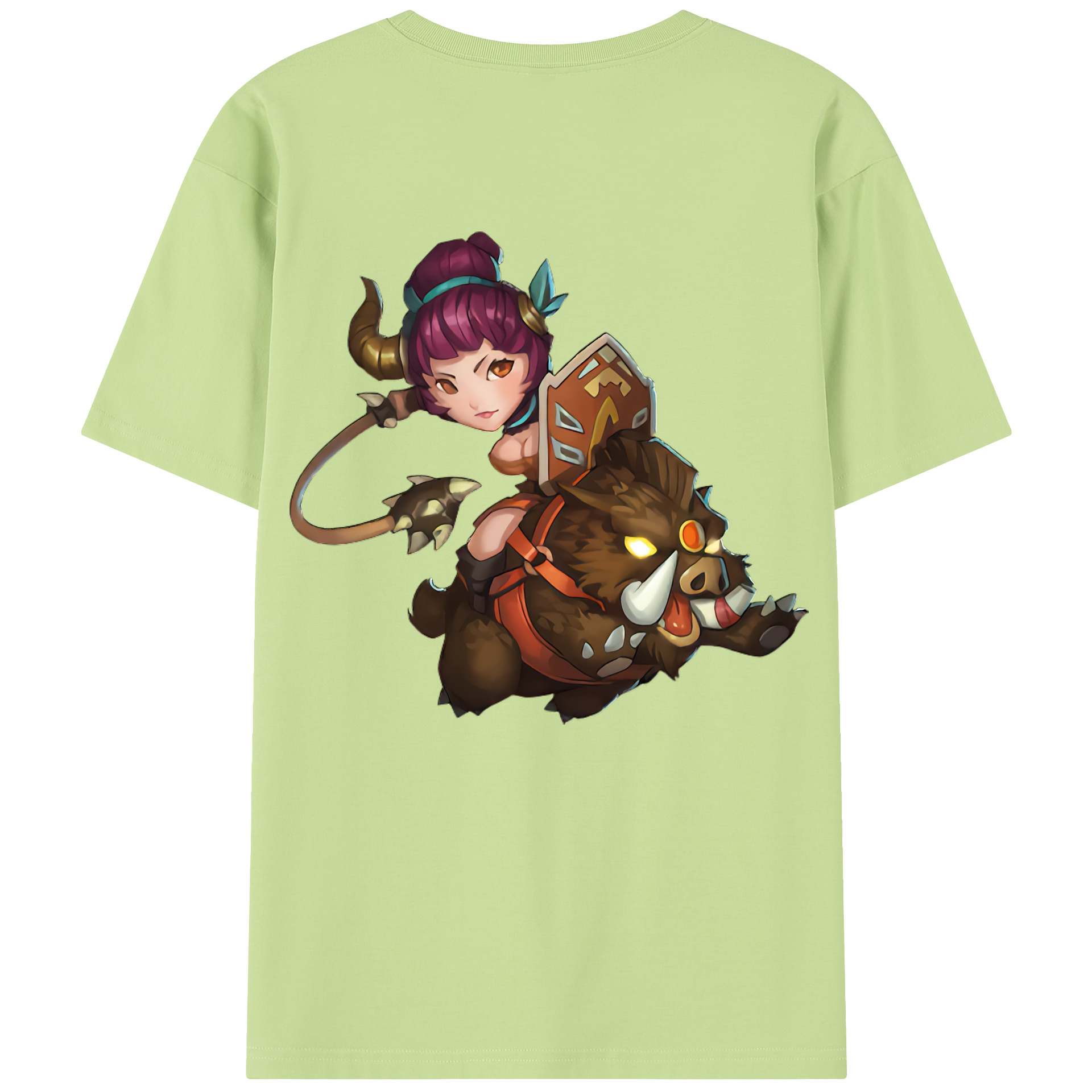 リーグ・オブ・レジェンド League of Legends LOL 綿100％半袖Tシャツ（背面プリント）